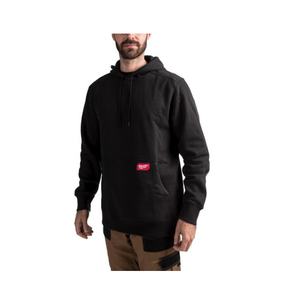 Толстовка MILWAUKEE, WH MW BL XL, з капюшоном, чорна, розмір XL Толстовка MILWAUKEE, WH MW BL XL, з капюшоном, чорна, розмір XL