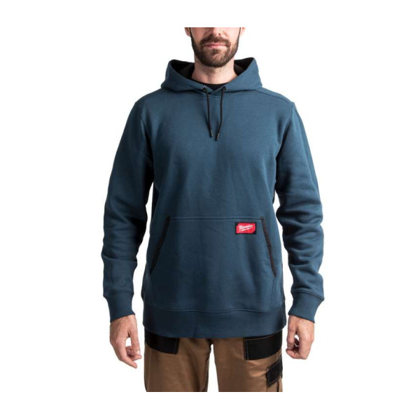 Толстовка MILWAUKEE, WH MW BLU S з капюшоном, синя, (розмір S) Толстовка MILWAUKEE, WH MW BLU S з капюшоном, синя, (розмір S)