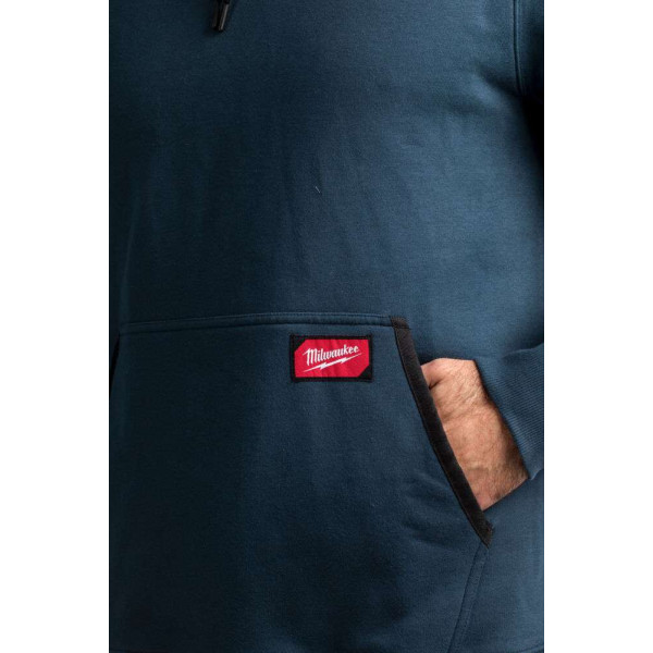 Толстовка MILWAUKEE, WH MW BLU S з капюшоном, синя, (розмір S) Толстовка MILWAUKEE, WH MW BLU S з капюшоном, синя, (розмір S)