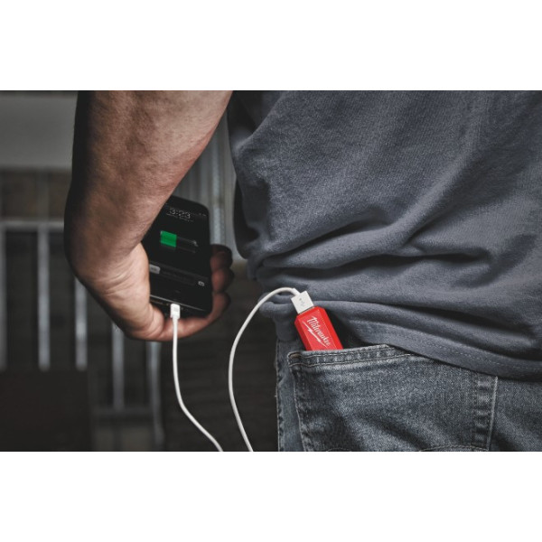 Акумулятор Li-Ion Повербанк 2,1А PPS-301 с зарядним пристроєм USB L4 MILWAUKEE 4932493335 Акумулятор Li-Ion Повербанк 2,1А PPS-301 с зарядним пристроєм USB L4 MILWAUKEE 4932493335