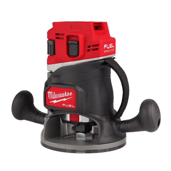 Фрезер акумулятрний кромкувальний MILWAUKEE, M18 FR12KIT-0P (цанги 8мм і 12мм, бічний упор, опорна плита, гайковий ключ, труба д Фрезер акумулятрний кромкувальний MILWAUKEE, M18 FR12KIT-0P (цанги 8мм і 12мм, бічний упор, опорна плита, гайковий ключ, труба д