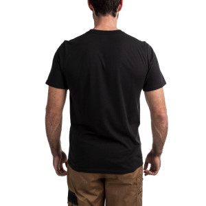 Футболка MILWAUKEE, HTSSBL-XL легка з коротким рукавом, чорна, (розмір XL)