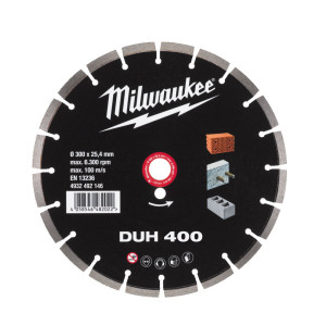 Диск алмазний MILWAUKEE DUH 400, діаметр 400мм (за...