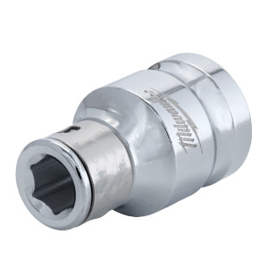 Перехідник хромований MILWAUKEE з квадрата 3/8'' н...