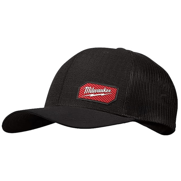 Бейсболка MILWAUKEE, Snapback, чорна, ONE-SIZE Бейсболка MILWAUKEE, Snapback, чорна, ONE-SIZE