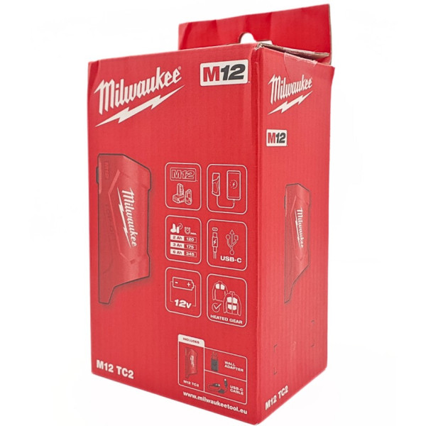 Енергокомплект MILWAUKEE, M12 TC2-0 TRAVEL CHARGER Енергокомплект MILWAUKEE, M12 TC2-0 TRAVEL CHARGER