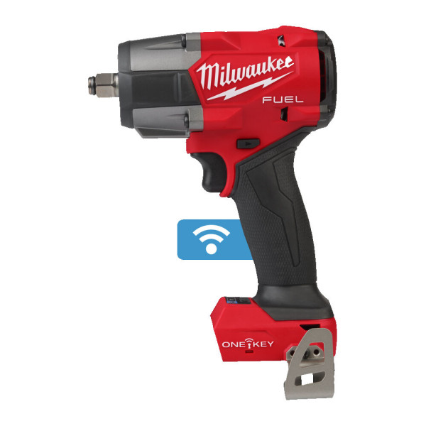 Гайковерт акумуляторний безщітковий TORQUE-SENSE 1/2'' MILWAUKEE, M18 ONEFMTIW2FC12-0X, 67-338Нм (каркас, кліпса для реміня, HD Гайковерт акумуляторний безщітковий TORQUE-SENSE 1/2'' MILWAUKEE, M18 ONEFMTIW2FC12-0X, 67-338Нм (каркас, кліпса для реміня, HD