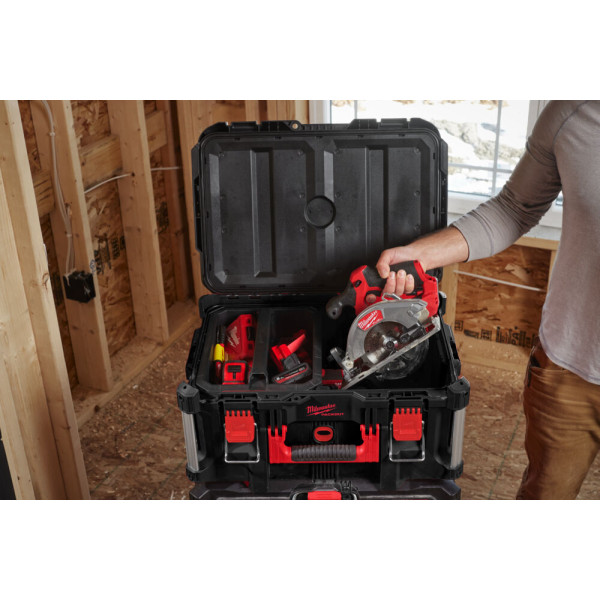 Пила дискова ручна акумуляторна безщіткова MILWAUKEE, M12 FCS442-502X, діаметр 140мм (зарядний пристрій С12 С, 2 акумулятори М12 Пила дискова ручна акумуляторна безщіткова MILWAUKEE, M12 FCS442-502X, діаметр 140мм (зарядний пристрій С12 С, 2 акумулятори М12
