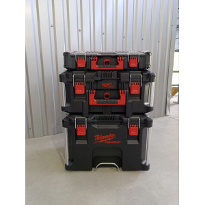 Набор ящиків для інструментів PACKOUT MILWAUKEE, №3  (4932464078 / 4932464079 / 4932464082)