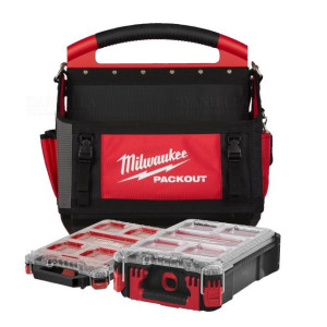 Сумка та органайзер MILWAUKEE PACKOUT, набір з 3 ч...