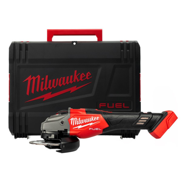 Шліфмашина кутова - болгарка акумуляторна безщіткова MILWAUKEE, M18 FHSAG125XB2-0X, 1800 Вт, діаметр 125мм (каркас, антивібрацій Шліфмашина кутова - болгарка акумуляторна безщіткова MILWAUKEE, M18 FHSAG125XB2-0X, 1800 Вт, діаметр 125мм (каркас, антивібрацій