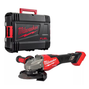 Шліфмашина кутова - болгарка акумуляторна безщіткова MILWAUKEE, M18 FHSAG125XB2-0X, 1800 Вт, діаметр 125мм (каркас, антивібрацій