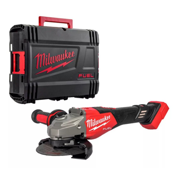 Шліфмашина кутова - болгарка акумуляторна безщіткова MILWAUKEE, M18 FHSAG125XB2-0X, 1800 Вт, діаметр 125мм (каркас, антивібрацій Шліфмашина кутова - болгарка акумуляторна безщіткова MILWAUKEE, M18 FHSAG125XB2-0X, 1800 Вт, діаметр 125мм (каркас, антивібрацій