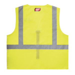 Жилет сигнальний Hi-Viz MILWAUKEE жовтий, розмір 2XL/3XL