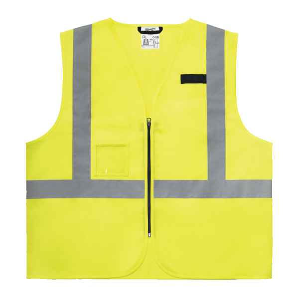 Жилет сигнальний Hi-Viz MILWAUKEE жовтий, розмр L/XL