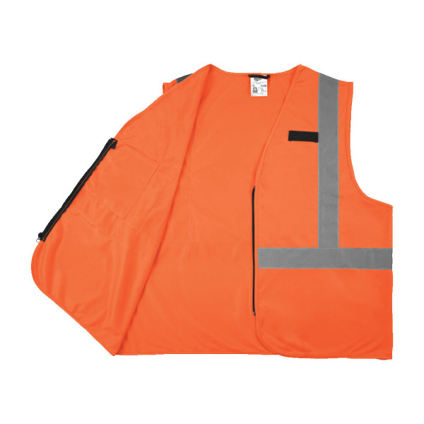 Жилет сигнальний Hi-Viz MILWAUKEE помаранчевий, розмір 4XL/5XL