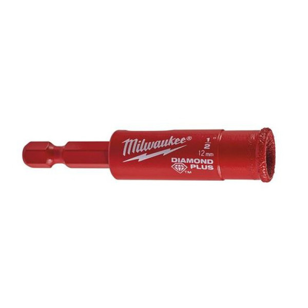Коронка алмазна Diamond Plus/Max MILWAUKEE, діаметр 22,0мм (1/4'' Hex) (свердління з водою) Коронка алмазна Diamond Plus/Max MILWAUKEE, діаметр 22,0мм (1/4'' Hex) (свердління з водою)