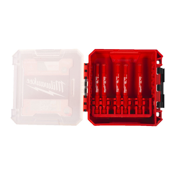 Набір алмазних коронок Diamond Plus/Max MILWAUKEE, (1/4'' Hex) (діаметр 6мм, 5шт) (свердління з водою) пластиковий кейс Набір алмазних коронок Diamond Plus/Max MILWAUKEE, (1/4'' Hex) (діаметр 6мм, 5шт) (свердління з водою) пластиковий кейс
