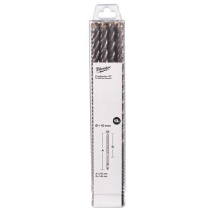 Бур SDS-PLUS 4C Contractor MILWAUKEE, діаметр 10х2...