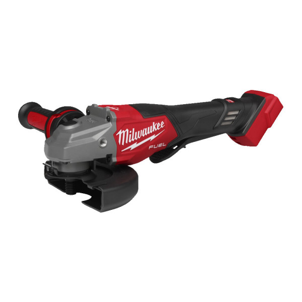 Шліфмашина кутова - болгарка акумуляторна безщіткова MILWAUKEE, M18 FHSAG125XPDB2-0X, діаметр 125мм (каркас, антивібраційна бічн Шліфмашина кутова - болгарка акумуляторна безщіткова MILWAUKEE, M18 FHSAG125XPDB2-0X, діаметр 125мм (каркас, антивібраційна бічн