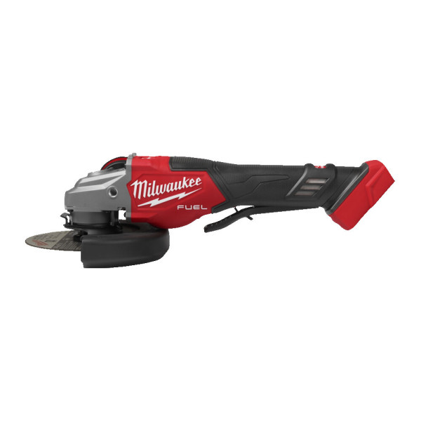 Шліфмашина кутова - болгарка акумуляторна безщіткова MILWAUKEE, M18 FHSAG125XPDB2-0X, діаметр 125мм (каркас, антивібраційна бічн Шліфмашина кутова - болгарка акумуляторна безщіткова MILWAUKEE, M18 FHSAG125XPDB2-0X, діаметр 125мм (каркас, антивібраційна бічн