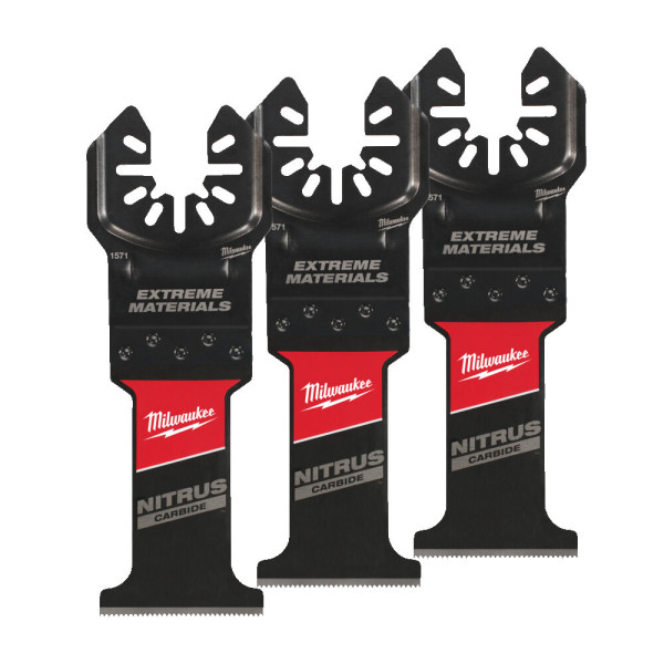 Полотно для мультітула Bi-Metal Carbide WM Nitrius OPEN-LOK MILWAUKEE, 35х50мм, (3шт), (міцний мультіматеріал) Полотно для мультітула Bi-Metal Carbide WM Nitrius OPEN-LOK MILWAUKEE, 35х50мм, (3шт), (міцний мультіматеріал)
