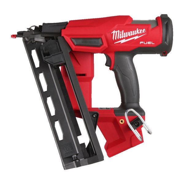 Пістолет цвяхозабивний акумуляторний безщітковий MILWAUKEE, M18 FN16GA-0, 32-64мм (каркас, картонне пакування) Пістолет цвяхозабивний акумуляторний безщітковий MILWAUKEE, M18 FN16GA-0, 32-64мм (каркас, картонне пакування)