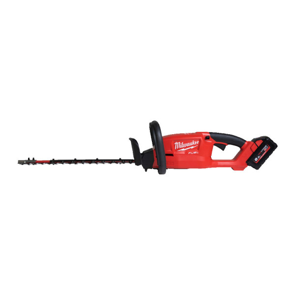 Кущоріз акумуляторний безщітковий MILWAUKEE, M18 FHET45-802, лезо 45см (зарядний пристрій M12-18 FC, 2 акумулятори М18 НВ8 8Аг,