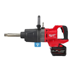 Гайковерт акумуляторний безщітковий 1'' MILWAUKEE, M18 ONEFHIWF1D-121C, 2711Нм (зарядний пристрій M12-18 FC, 1 акумулятор М18 FB