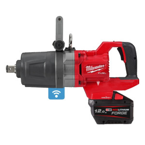 Гайковерт акумуляторний безщітковий 1'' MILWAUKEE, M18 ONEFHIWF1DS-121C, 2711Нм (зарядний пристрій M12-18 FC, 1 акумулятор FB12