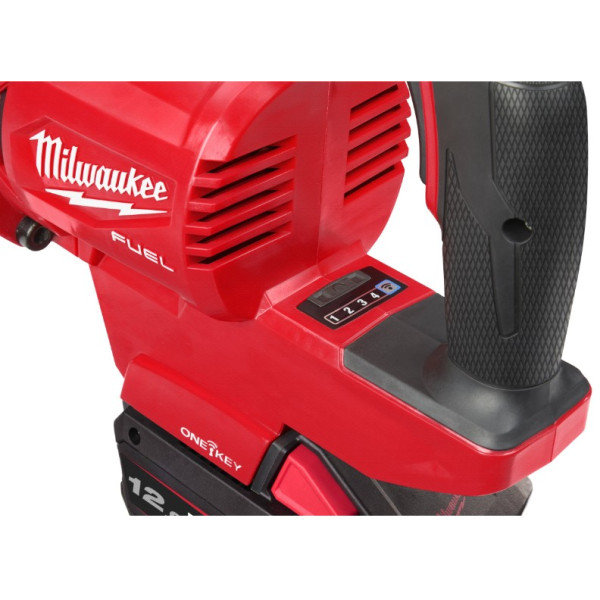Гайковерт акумуляторний безщітковий 1'' MILWAUKEE, M18 ONEFHIWF1DS-121C, 2711Нм (зарядний пристрій M12-18 FC, 1 акумулятор FB12