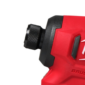 Шуруповерт ударний акумуляторний безщітковий 1/4'' HEX MILWAUKEE, M12 BLIDRC-202C, 124Нм (зарядний пристрій С12 С, 2 акумулятори