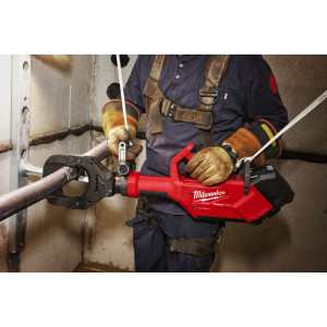 Кабелеріз гідравлічний акумуляторний з пультом д/к MILWAUKEE M18 HSFC125R-802C (зарядний пристрій M12-18 FC, 2 акумулятори М18 F