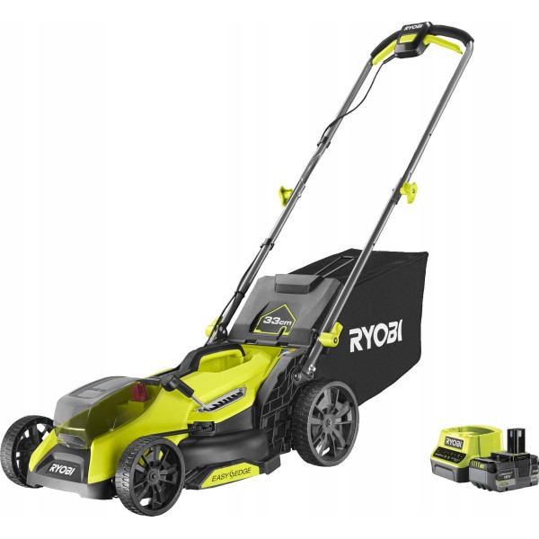 Газонокосарка акумуляторна безщіткова RYOBI RY18LMX33A-150 Газонокосарка акумуляторна безщіткова RYOBI RY18LMX33A-150
