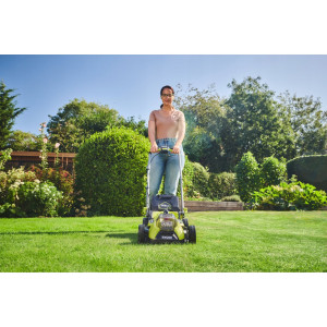 Газонокосарка акумуляторна безщіткова RYOBI RY18LMX33A-150