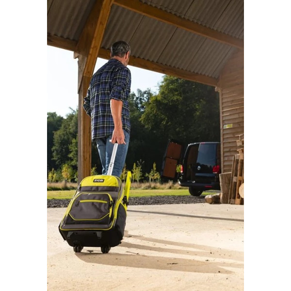 Рюкзак для інструменту RYOBI RSSBP2, 25л, на коліщатках, телескопічне руків'я, поліестер 600D