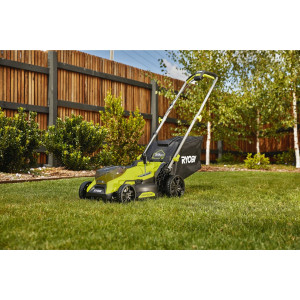 Газонокосарка акумуляторна безщіткова RYOBI RY18LMX33A-0 33см ONE+ (каркас)