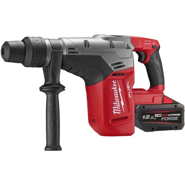 Перфоратор акумуляторний безщітковий SDS-MAX MILWAUKEE, M18 CHM-121C (зарядний пристрій M12-18 FC, 1 акумулятор FB12 12Аг, кей Перфоратор акумуляторний безщітковий SDS-MAX MILWAUKEE, M18 CHM-121C (зарядний пристрій M12-18 FC, 1 акумулятор FB12 12Аг, кей