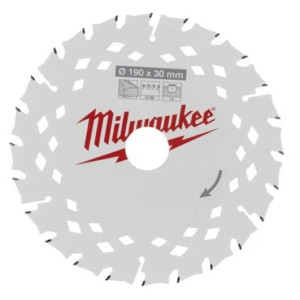 Диск пиляльний по дереву PFTE MILWAUKEE, діаметр 1...