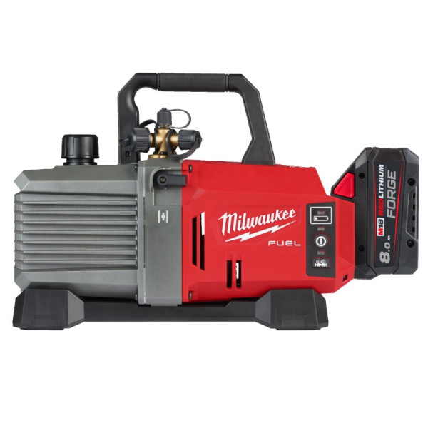 Насос вакуумний акумуляторний MILWAUKEE, M18 FVP5-801 з адаптером (зарядний пристрій M12-18 FC, 1 акумулятор М18 FB8 8Аг) Насос вакуумний акумуляторний MILWAUKEE, M18 FVP5-801 з адаптером (зарядний пристрій M12-18 FC, 1 акумулятор М18 FB8 8Аг)