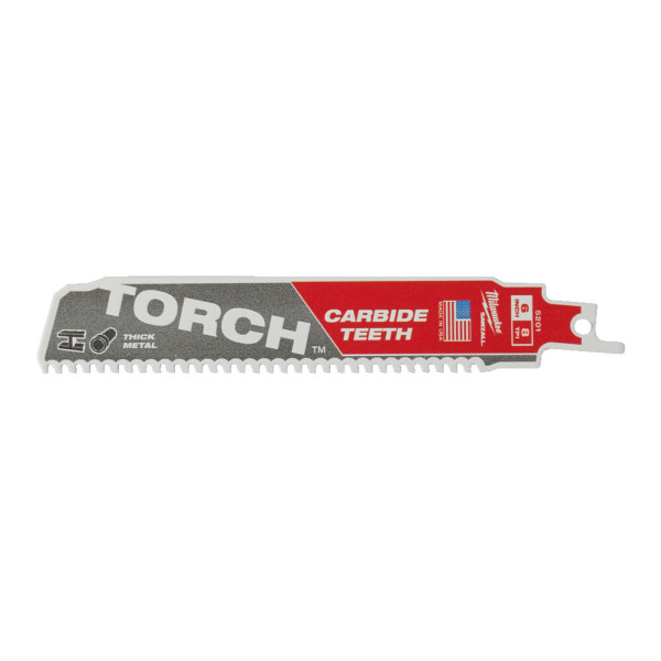 Полотно для шабельних пил TORCH CARBIDE MILWAUKEE, 150х3,1мм, (5шт), (метал) Полотно для шабельних пил TORCH CARBIDE MILWAUKEE, 150х3,1мм, (5шт), (метал)