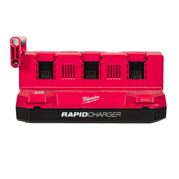 Зарядний пристрій PACKOUT MILWAUKEE, M18 MPC6 EU (на 6 акумуляторів) Зарядний пристрій PACKOUT MILWAUKEE, M18 MPC6 EU (на 6 акумуляторів)