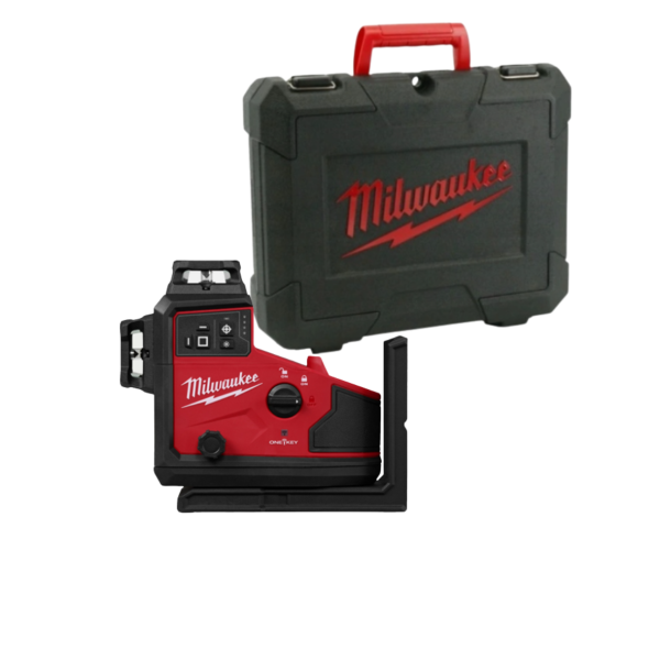 Нівелір 3D лазерний акумуляторний MILWAUKEE, M12 A3PLO-0С (360 градусів, зелений промінь) (каркас, кейс) Нівелір 3D лазерний акумуляторний MILWAUKEE, M12 A3PLO-0С (360 градусів, зелений промінь) (каркас, кейс)