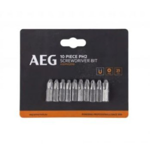 Біта AEG ASDPZ22510, PZ2, 25мм (10шт)