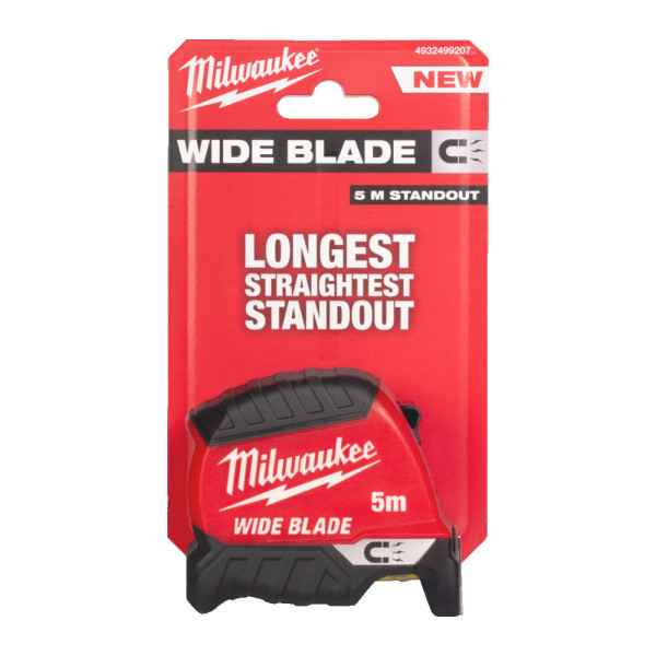 Рулетка магнітна WIDE BLADE MAGNETIC MILWAUKEE (Gen2), 5м (35мм) Рулетка магнітна WIDE BLADE MAGNETIC MILWAUKEE (Gen2), 5м (35мм)