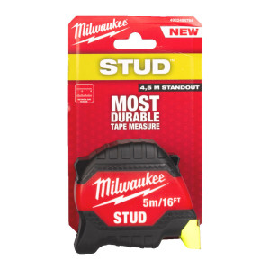 Рулетка STUD MILWAUKEE (Gen 3), 5м/16фт (33мм)