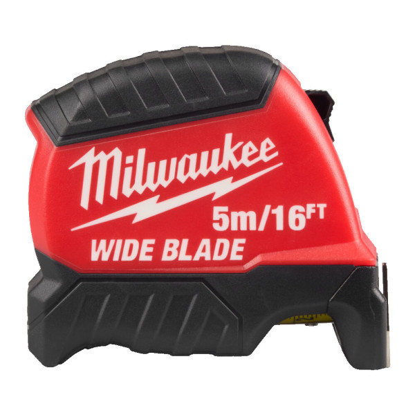 Рулетка WIDE BLADE MILWAUKEE (Gen2), 5м/16фт (35мм) Рулетка WIDE BLADE MILWAUKEE (Gen2), 5м/16фт (35мм)
