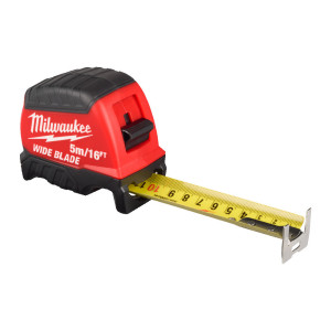 Рулетка WIDE BLADE MILWAUKEE (Gen2), 5м/16фт (35мм)