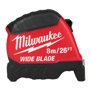 Рулетка WIDE BLADE MILWAUKEE (Gen2), 8м/26фт (35мм...