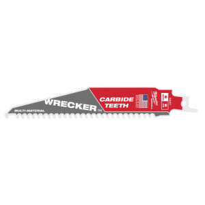 Полотно для шабельних пил WRECKER CARBIDE MILWAUKEE, 150х4,2мм, (мультіматеріал)